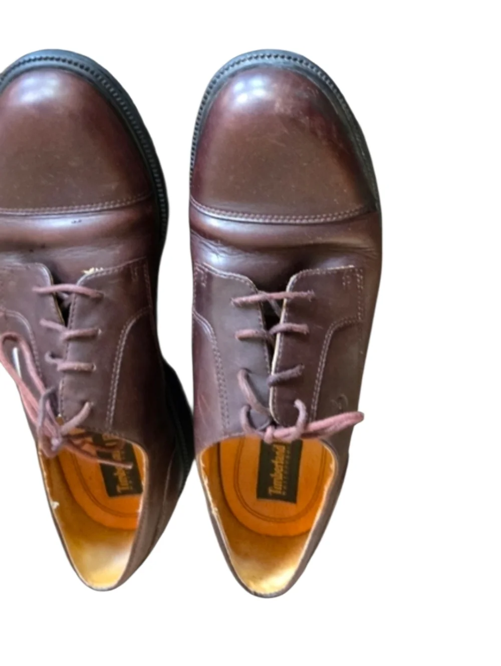 Timberland Brown Oxford Leather Shoes